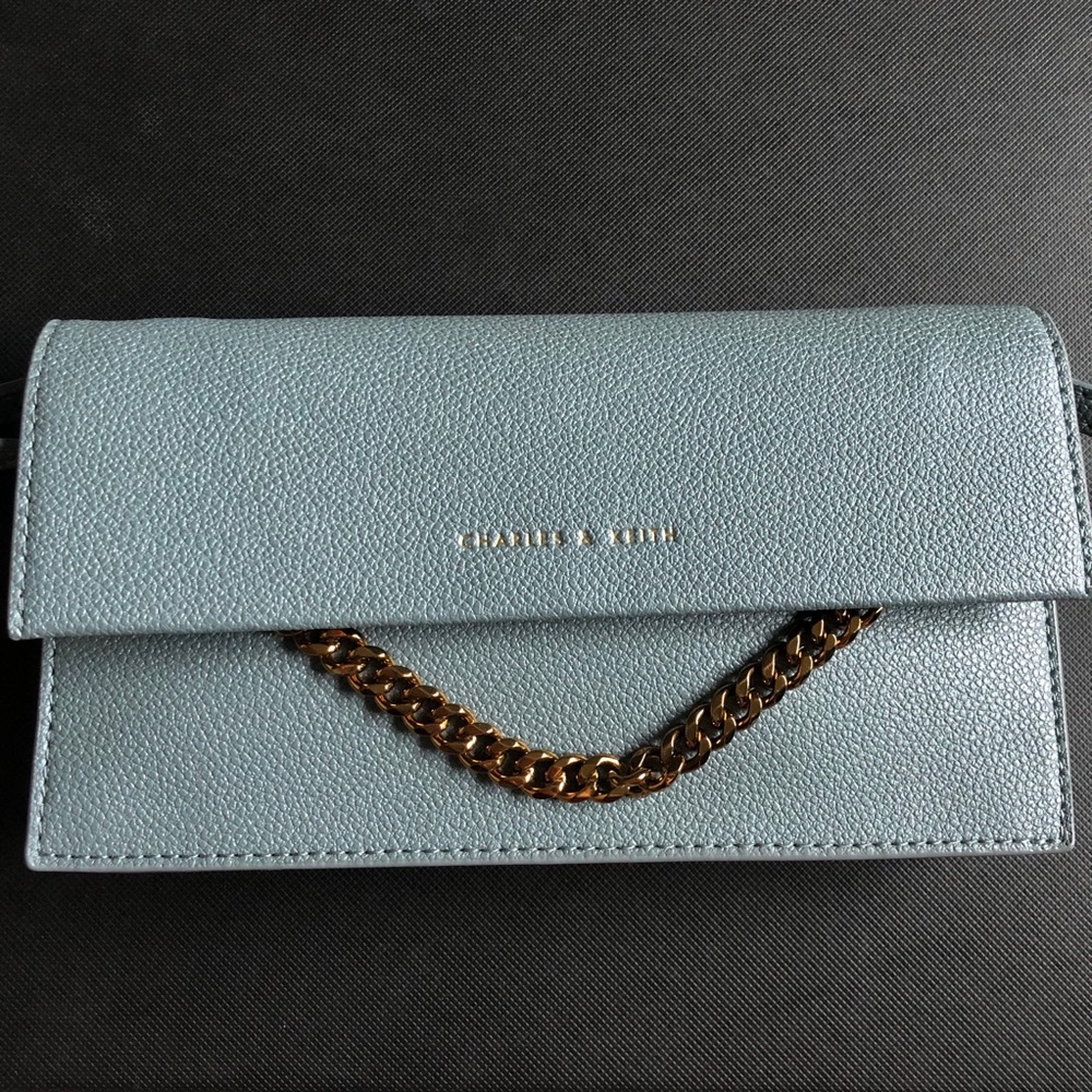 Charles & Keith CHAIN DETAIL LONG WALLET